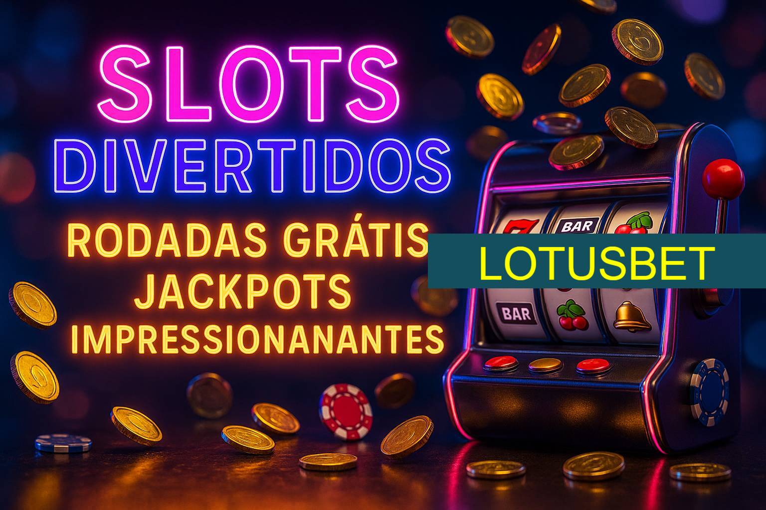 Diversos jogos de caça-níqueis